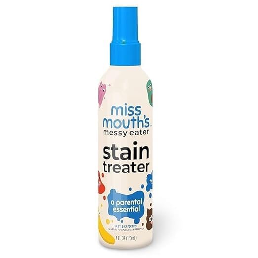 Messy Eater Stain Treater Spray-Fabric Remover for Spots on Clothes, Underwear, Carpets, Linens, Laundry, Grease All color Stain Remover Fabric (120ML X PACK OF 1)
