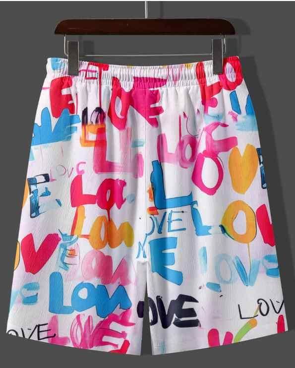 Casual Summer Shirt Set Heart English Two-piece Co-ord Set (Holi OutFit Be Like) ❤️
