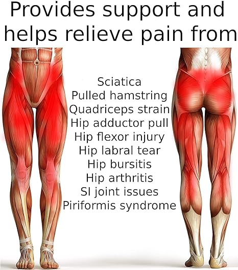 OrthoIndia™ Wrap Hip Brace 🏥 For Sciatic, Arthritis & Lower-back Recovery